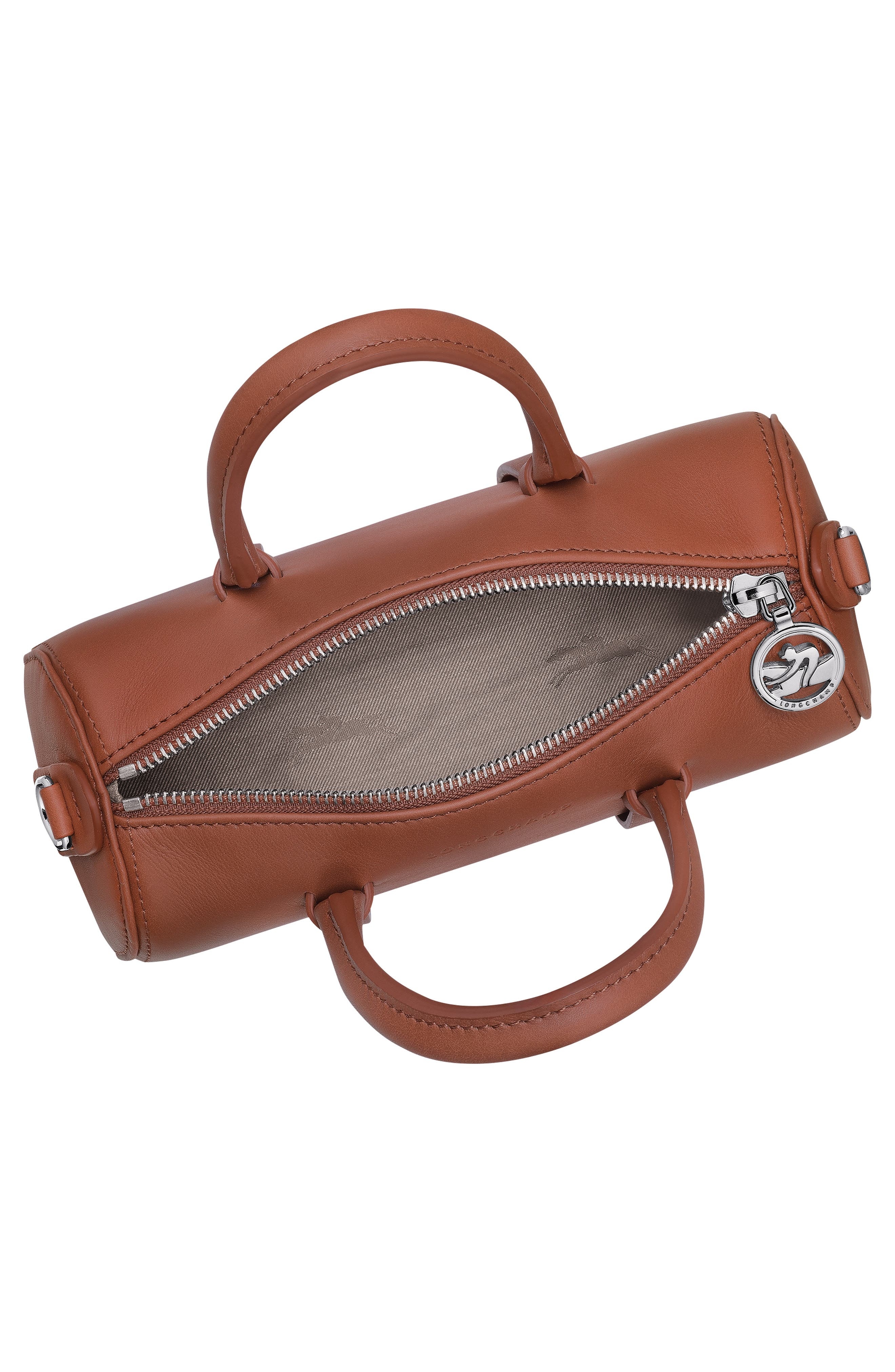 Longchamp Small Day Leather Bowling Bag in Cognac at Nordstrom - 4