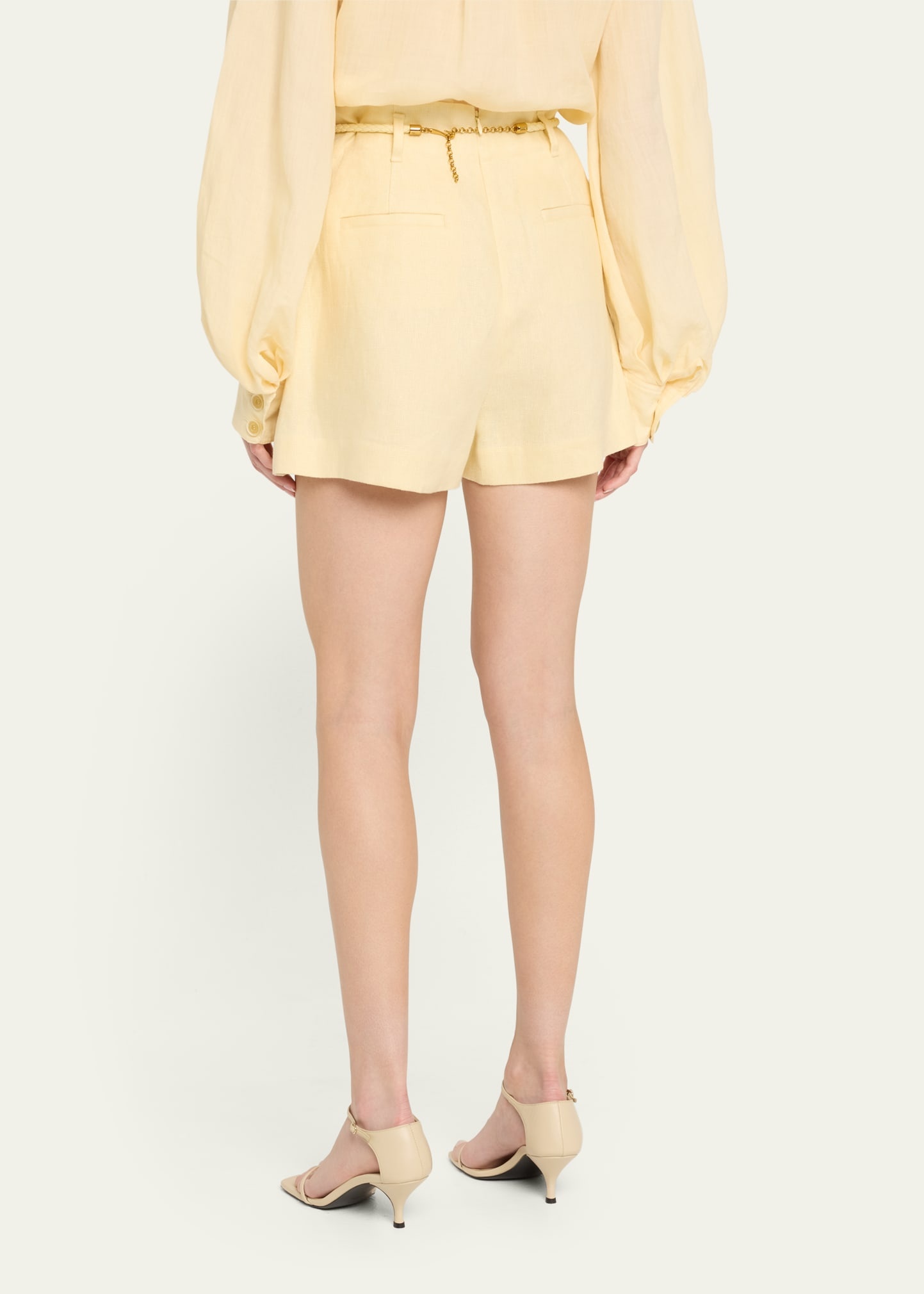 Illuminate Linen Shorts - 3