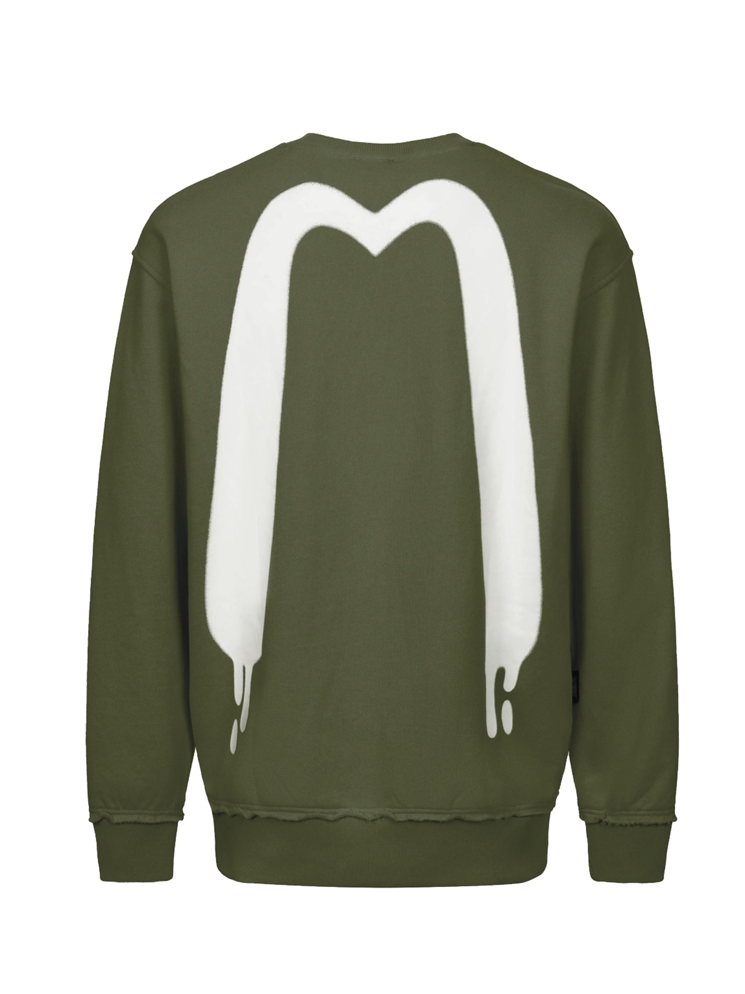 Graffiti Daicock and Kamon Print Relax Fit Sweatshirt - 15