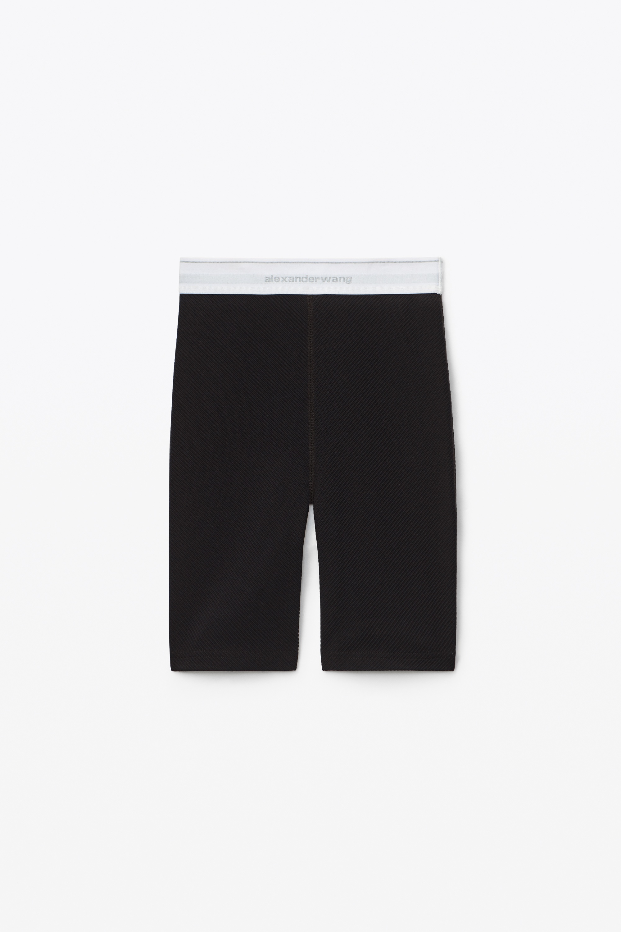 REFLECTIVE LOGO BIKE SHORT IN STRETCH KNIT - 1