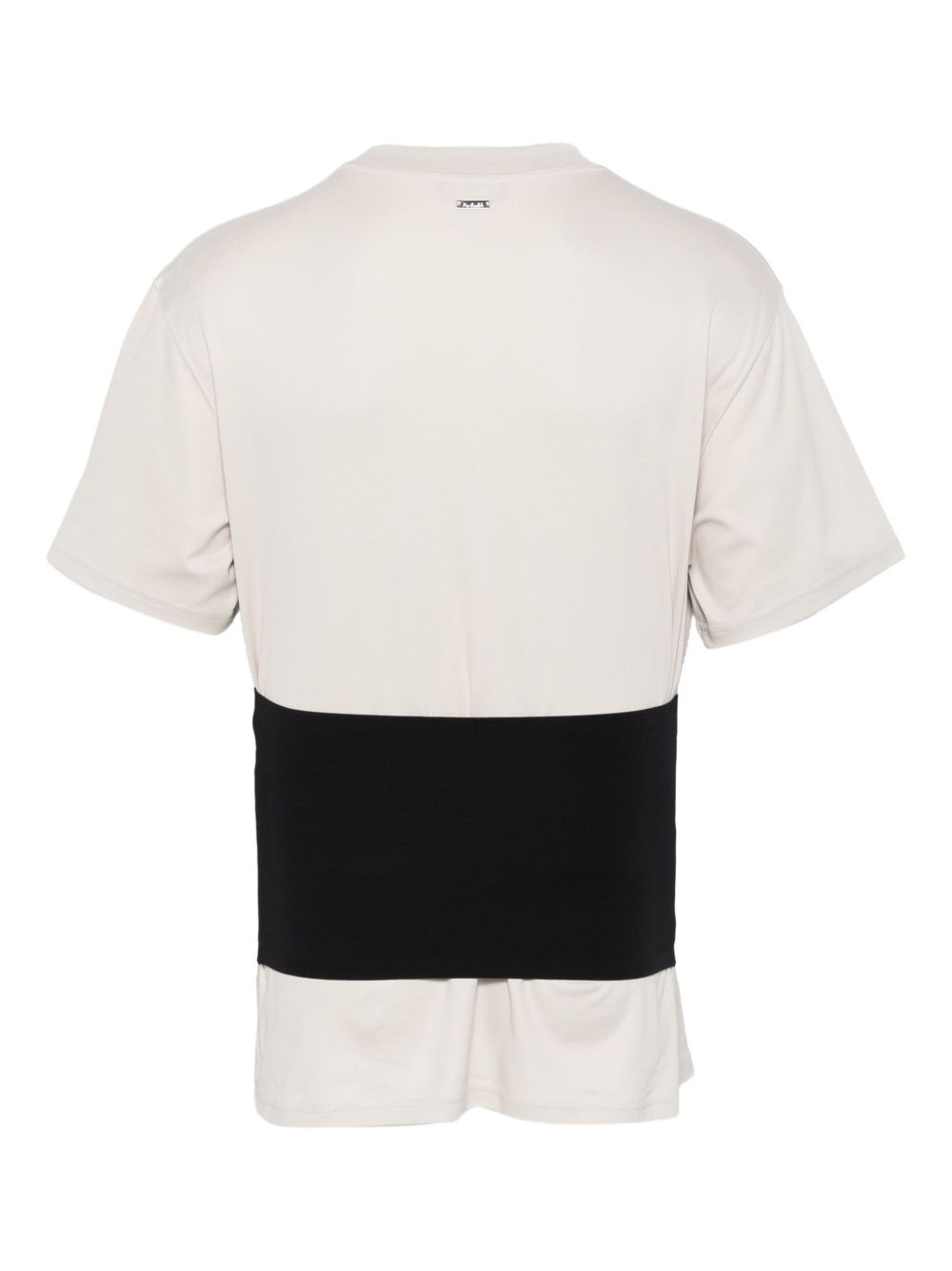 panelled T-shirt - 2