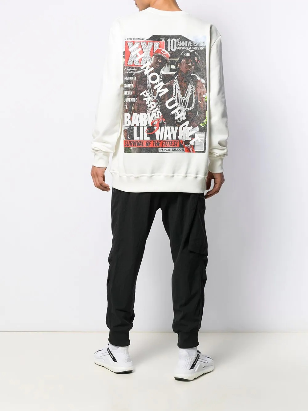 graphic print sweatshirt - 2