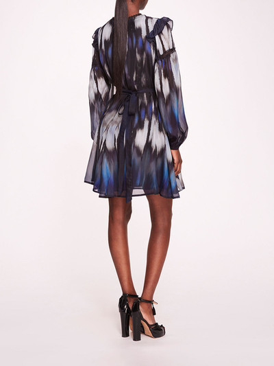 Marchesa ABSTRACT VISCOSE MINI DRESS outlook