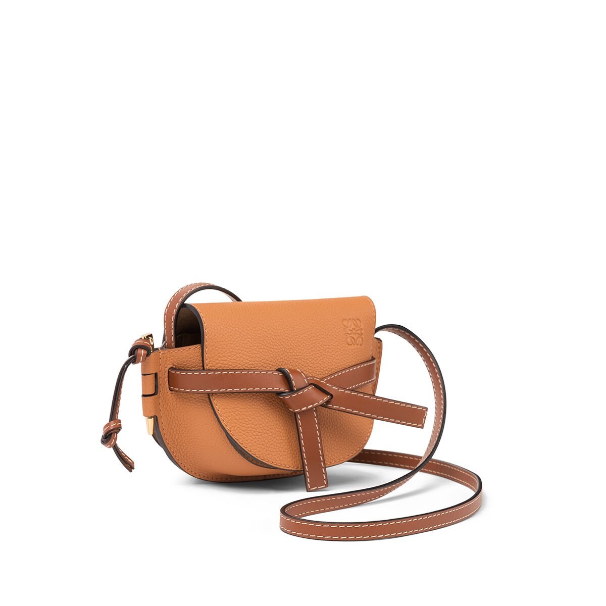 Mini Gate bag in soft grained calfskin - 3