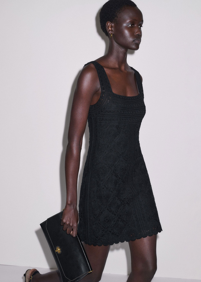 Crochet Mini Dress 4