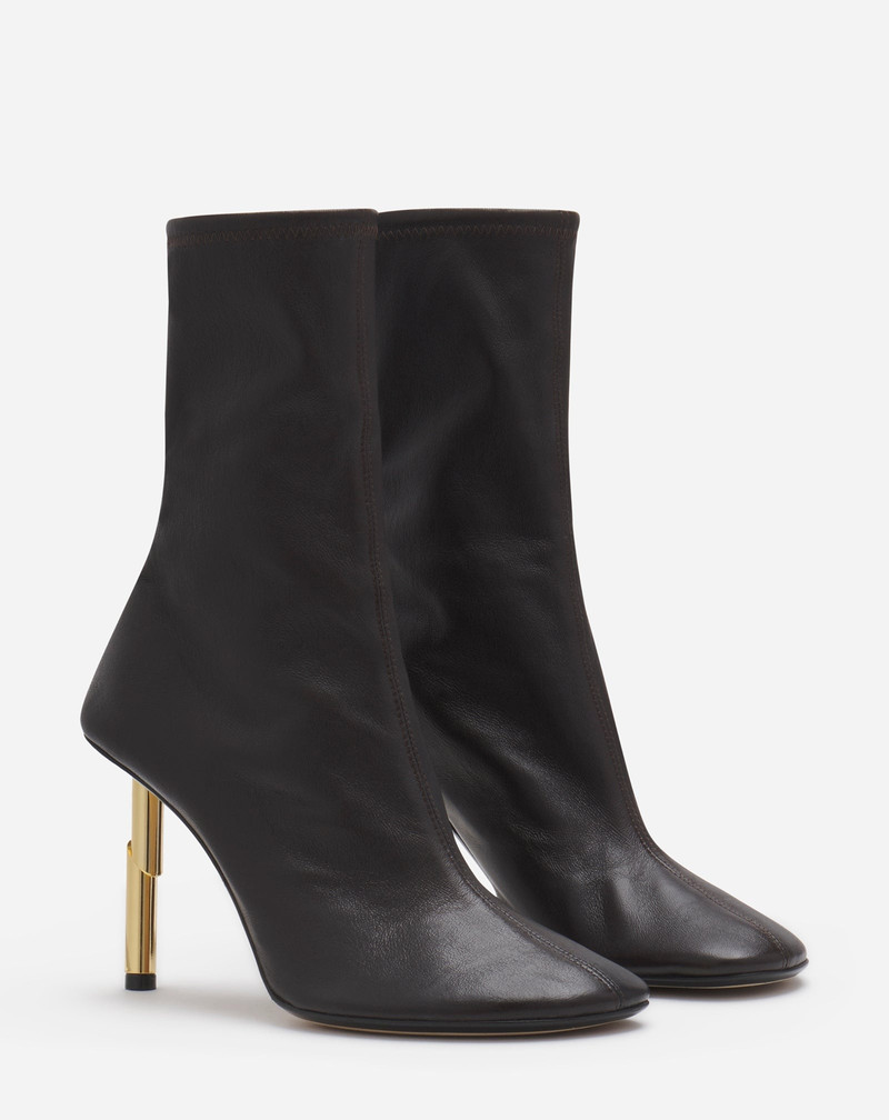 LEATHER SEQUENCE BY LANVIN ANKLE BOOTS 3