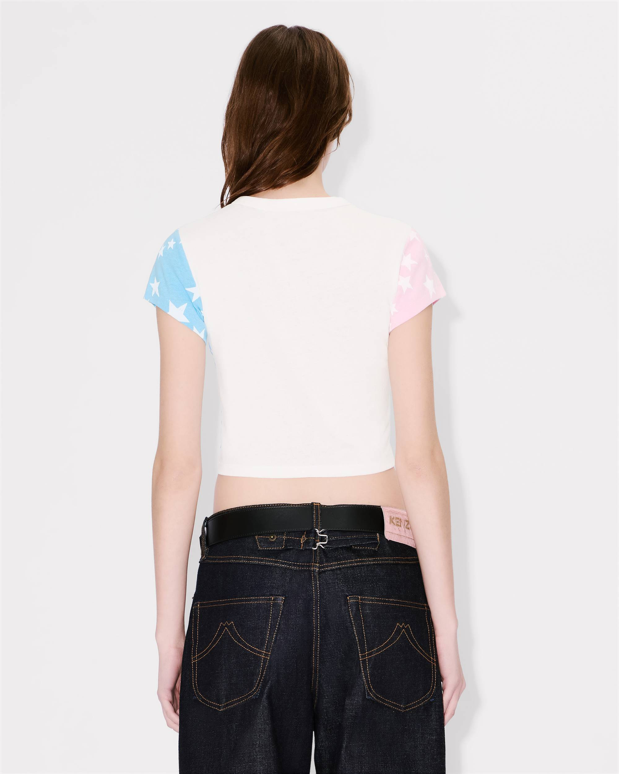 'KENZO Cartoon' cropped T-shirt in cotton - 4