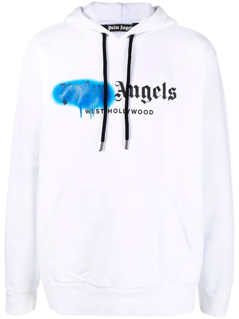 West Hollywood sprayed logo hoodie - 1