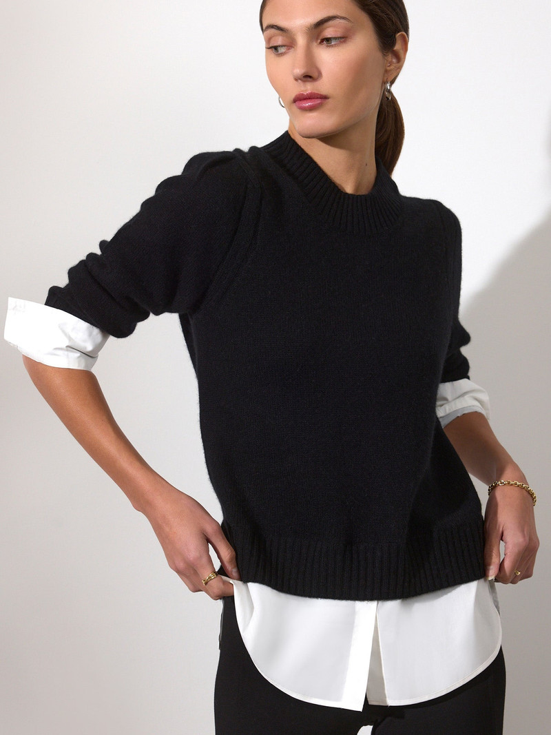 The Eton Layered Crew Looker 1