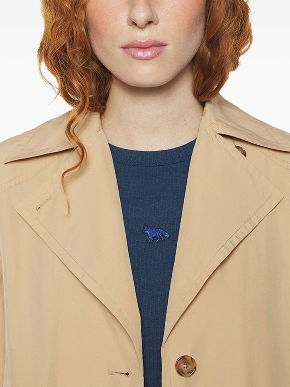 belted trench coat - 5
