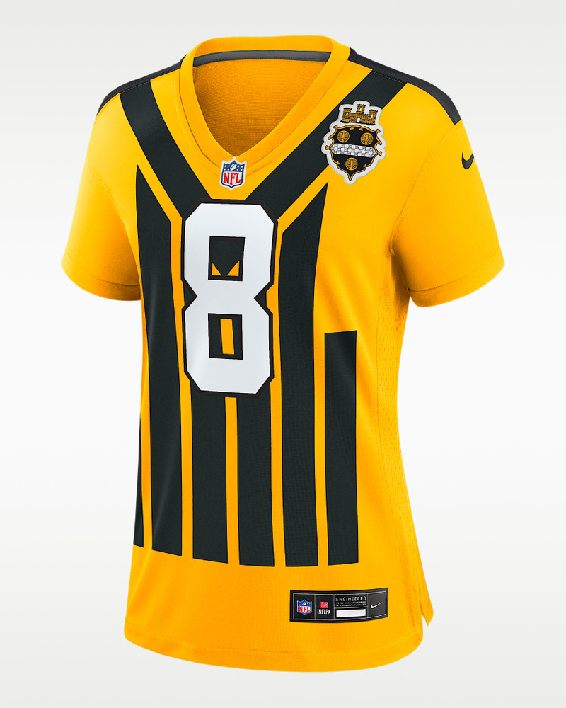 Aaron Rodgers Pittsburgh Steelers Women’s Nike NFL Game Jersey 1