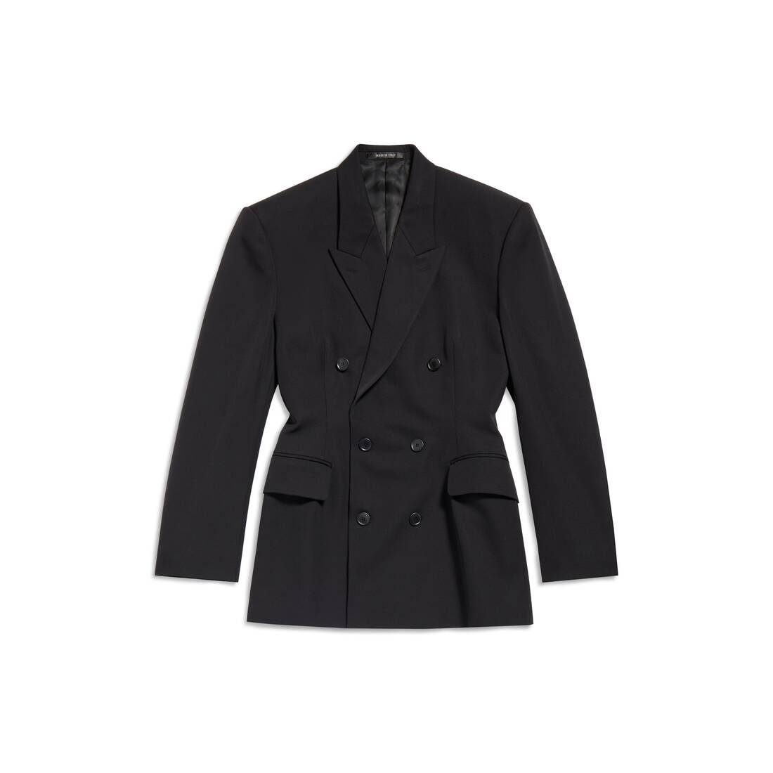 Women's Cinched Jacket in Black - 1