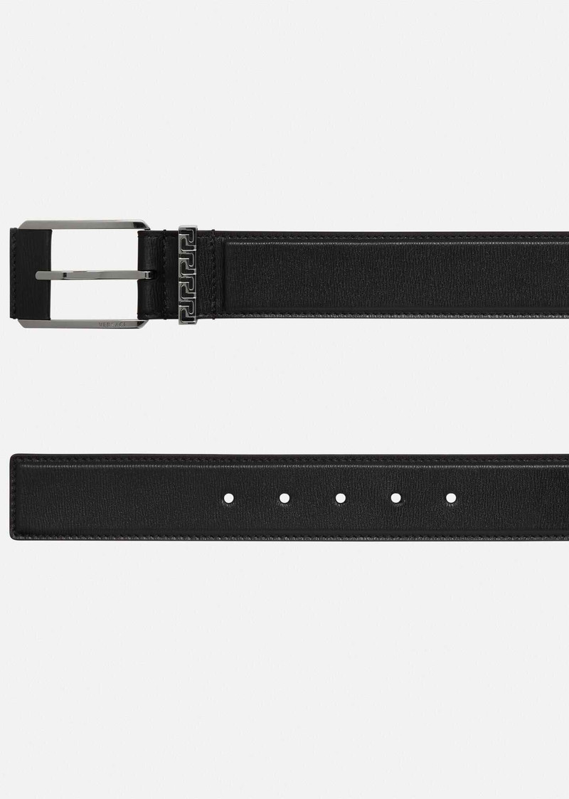 Greca Leather Belt 3