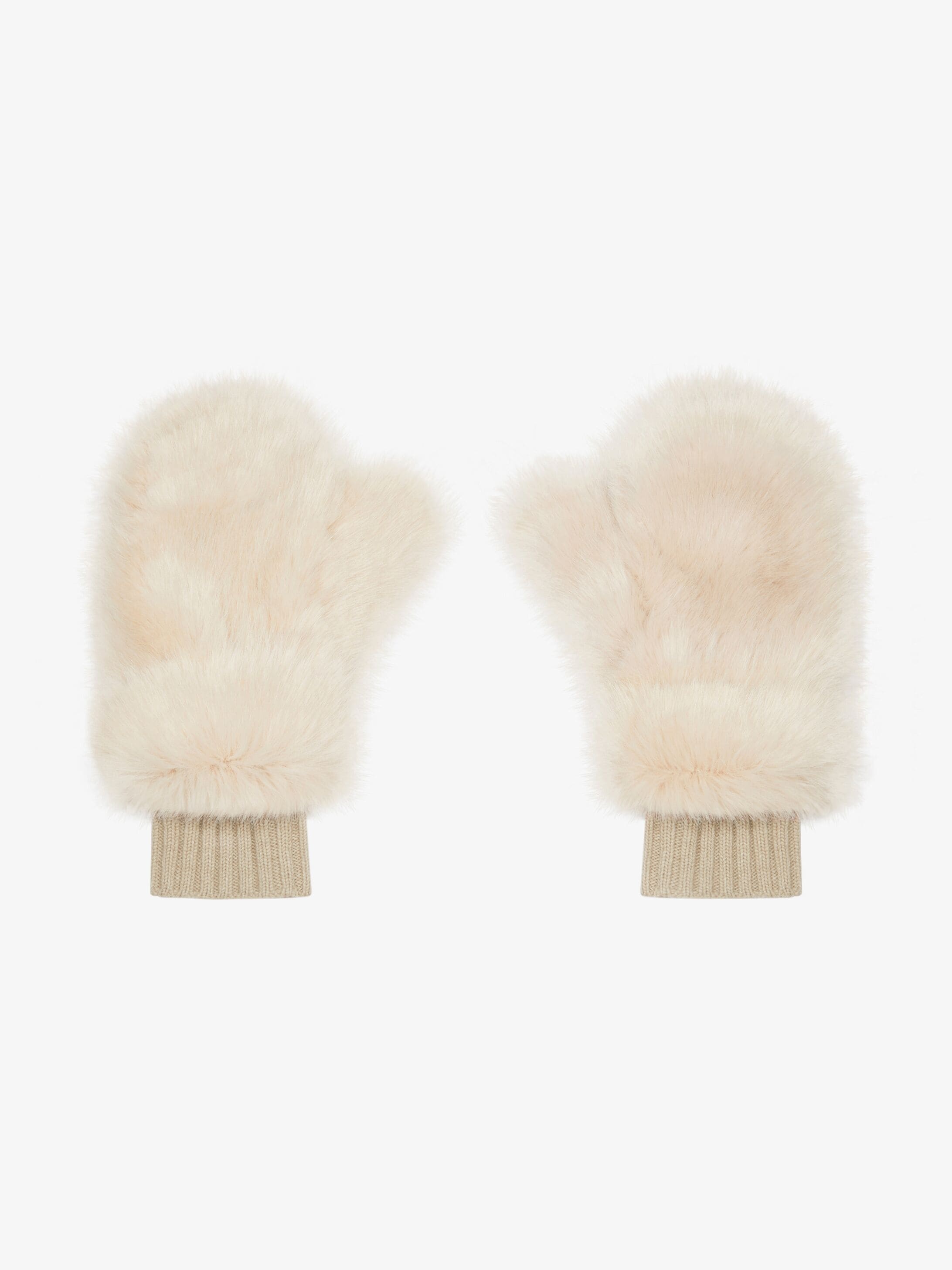 MITTEN IN FAUX FUR - 1