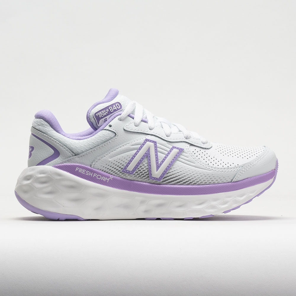 New Balance Fresh Foam X 840v1 Leather Women's White/Lilac Glo - 1