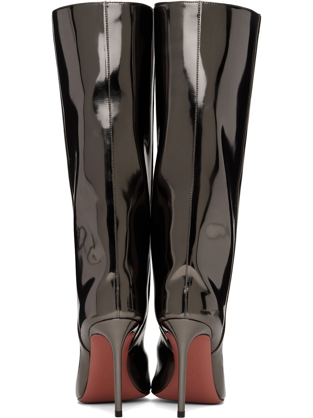 Gunmetal Fiona 95 Tall Boots - 2