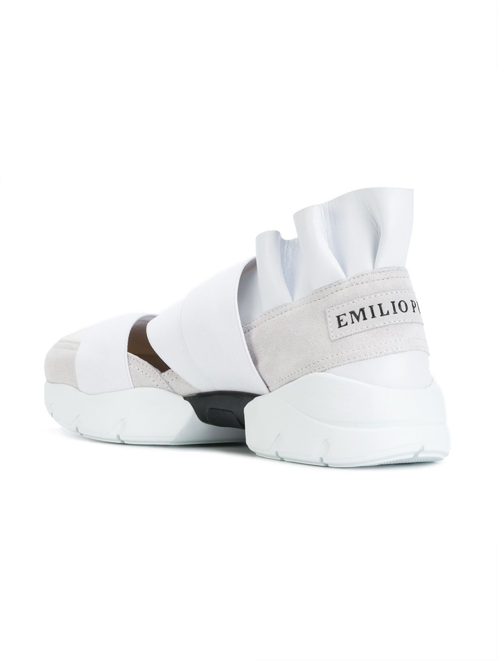 colour-block sneakers - 3