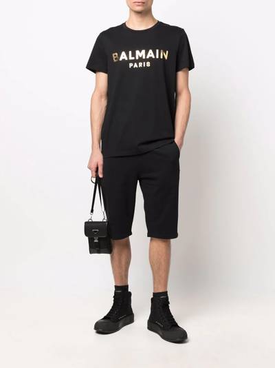 Balmain drawstring-fasting bermuda shorts outlook