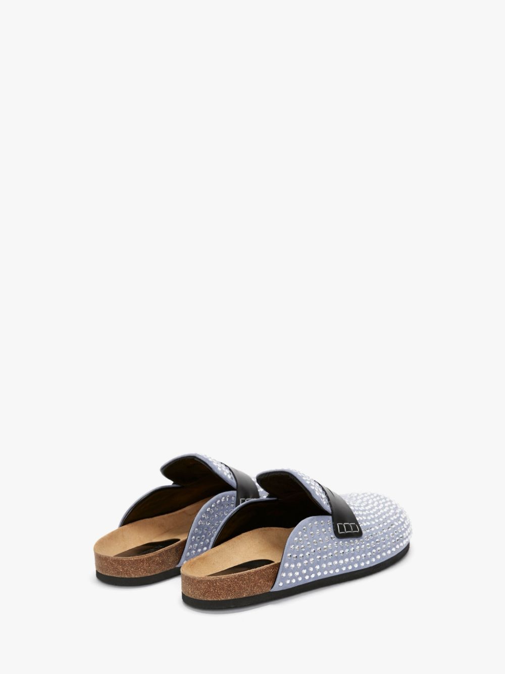 CRYSTAL LOAFER MULES - 3