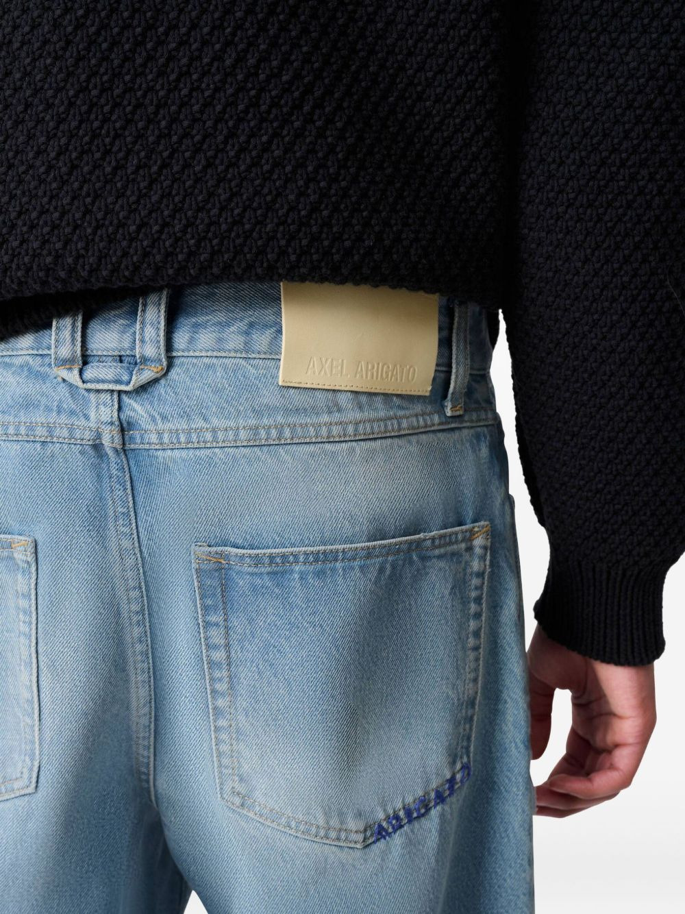 Zine Coated dip-dye jeans - 5
