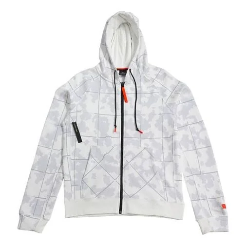 Nike LeBron MENS Basketball Sport Hoodie Jacket White AT3914-121 - 1