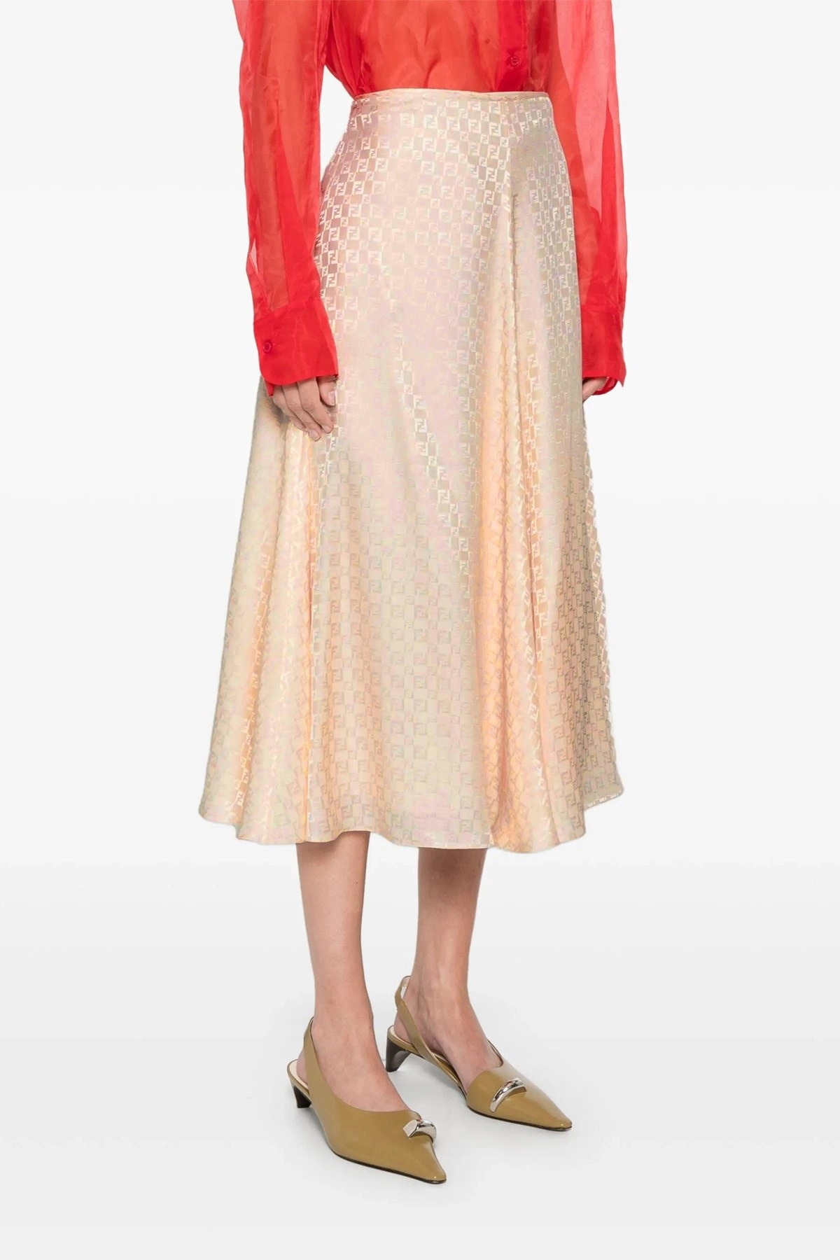 FF silk skirt - 2
