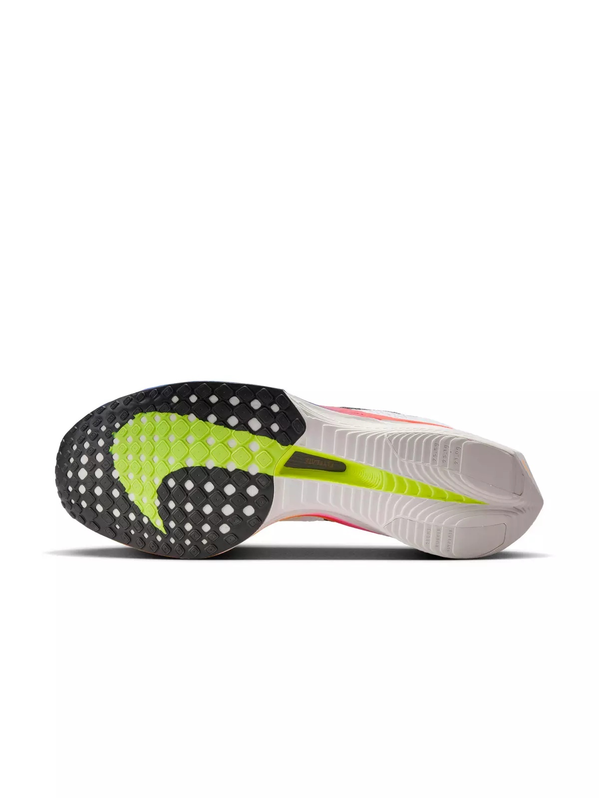Vaporfly 3 "Multi-Color/Volt/Hyper Pink/Black" Men's Running Shoe - 6