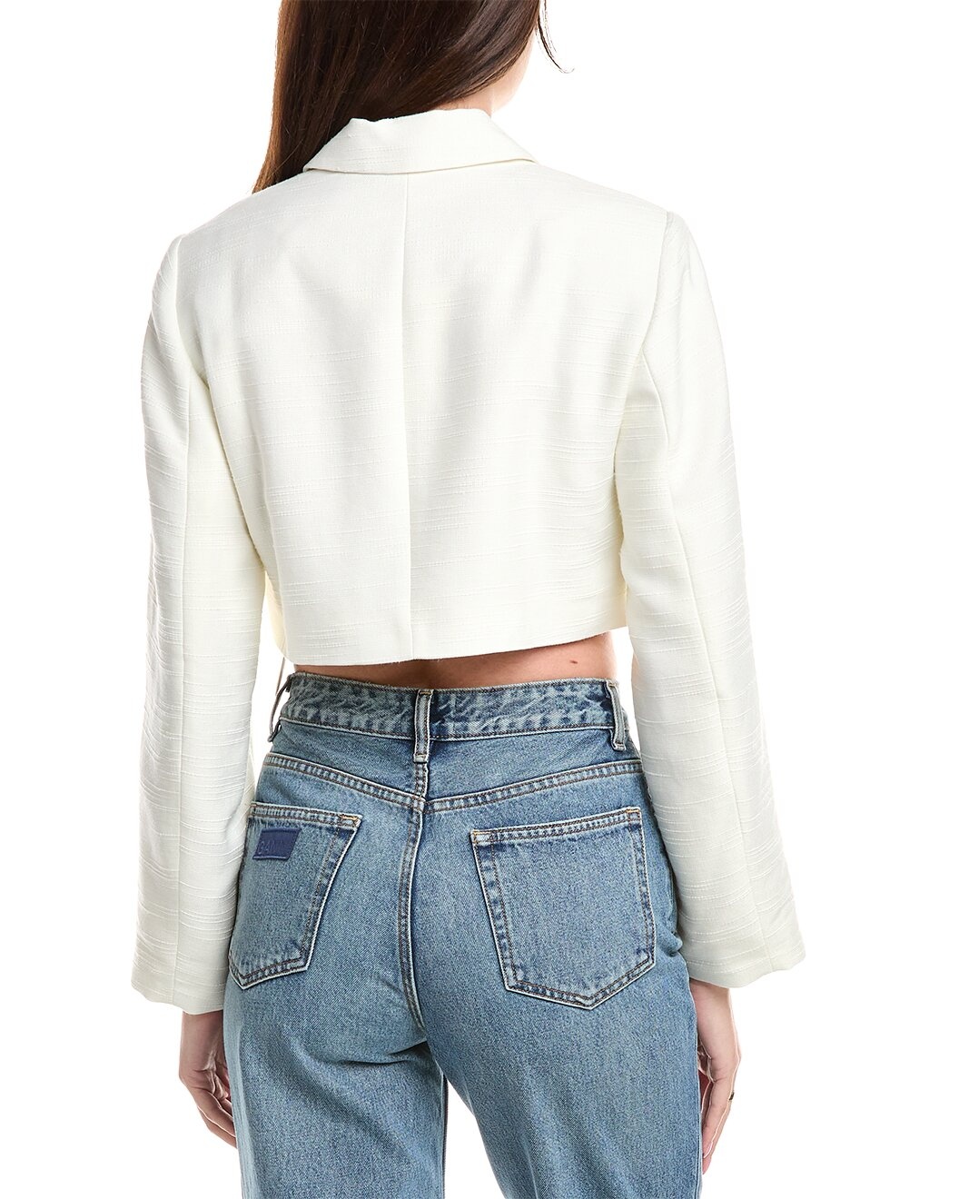 GANNI Linen-Blend Blazer - 2