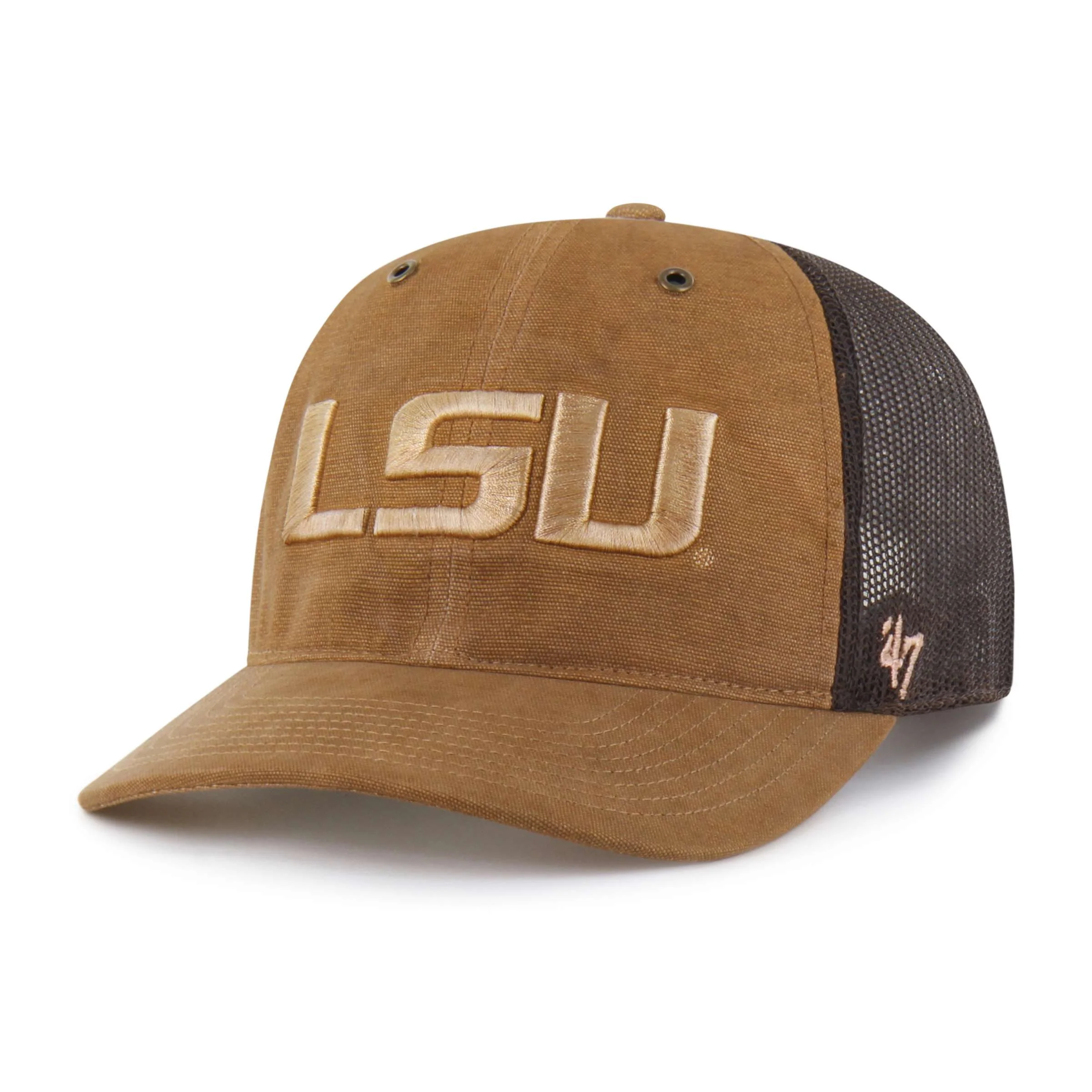 Louisiana State Tigers '47 Dyed Trucker Relaxed Fit - 1