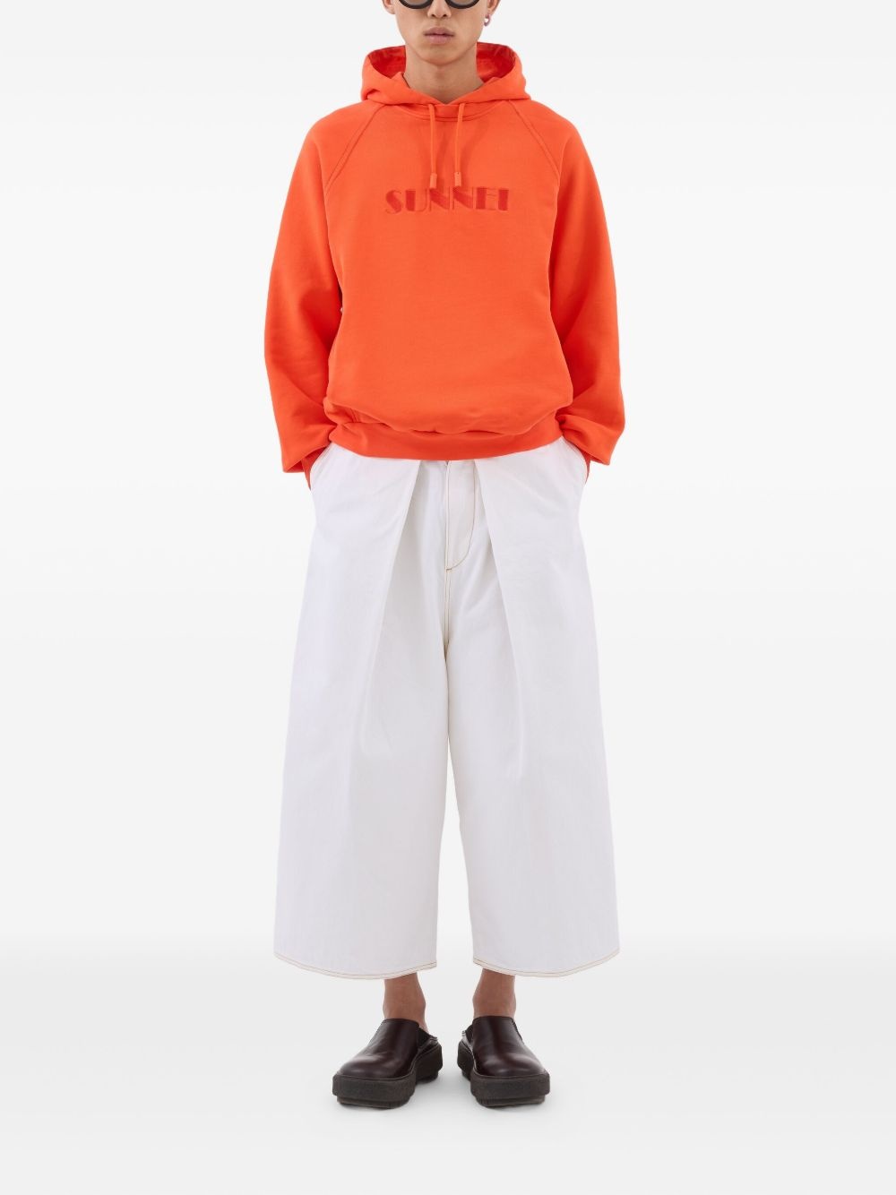 logo-text hoodie - 3