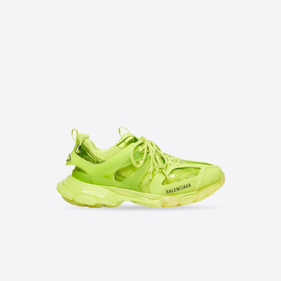 Men's Track Sneaker Clear Sole in Yellow - 1