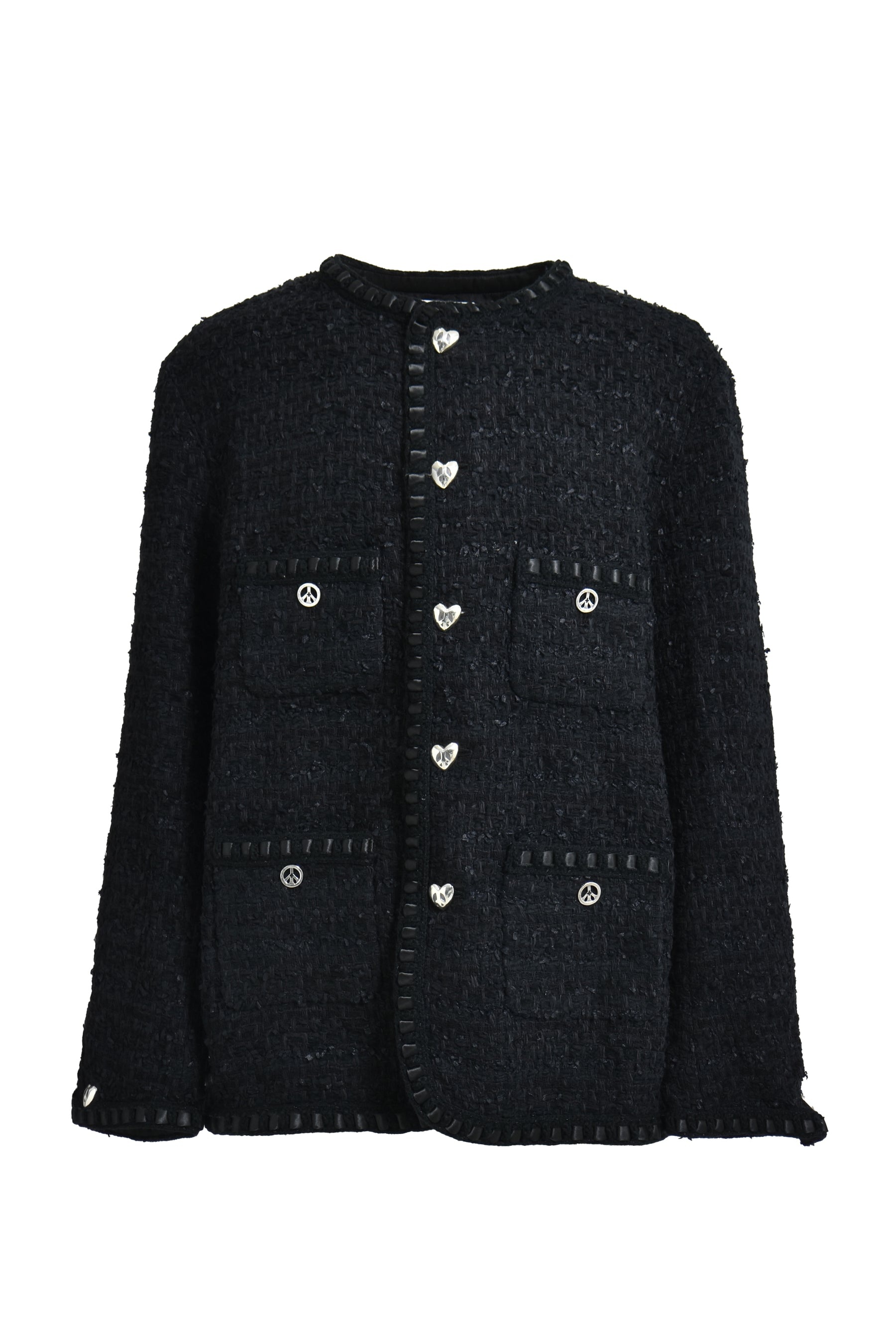 TWEED JACKET / BLK - 1