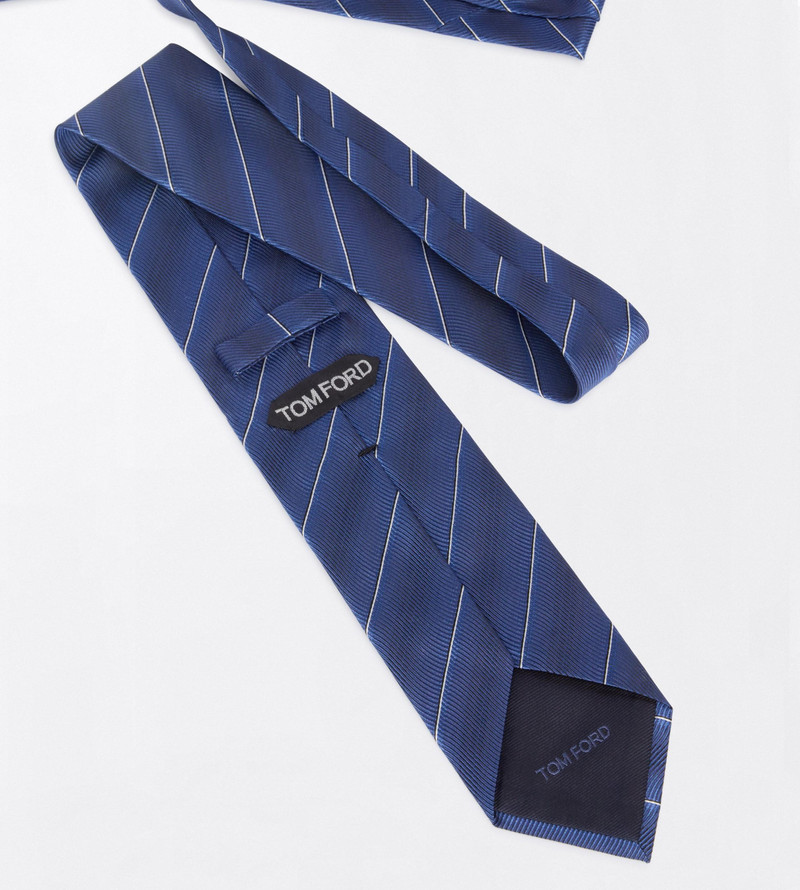 TOM FORD STRIPE TONAL WEAVE TIE outlook