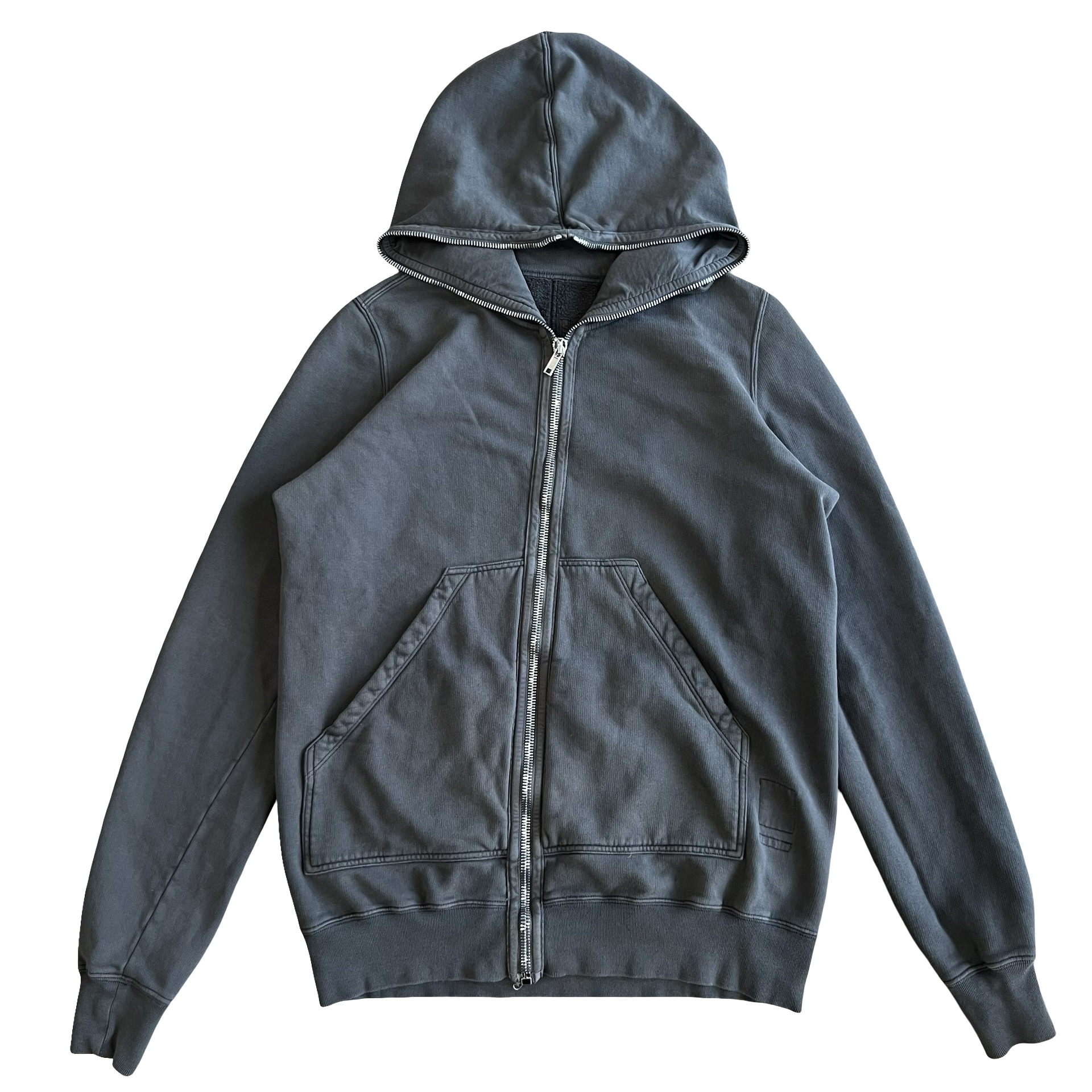 Rick Owens Dark Dust Gimp Hoodie SZ L - 1