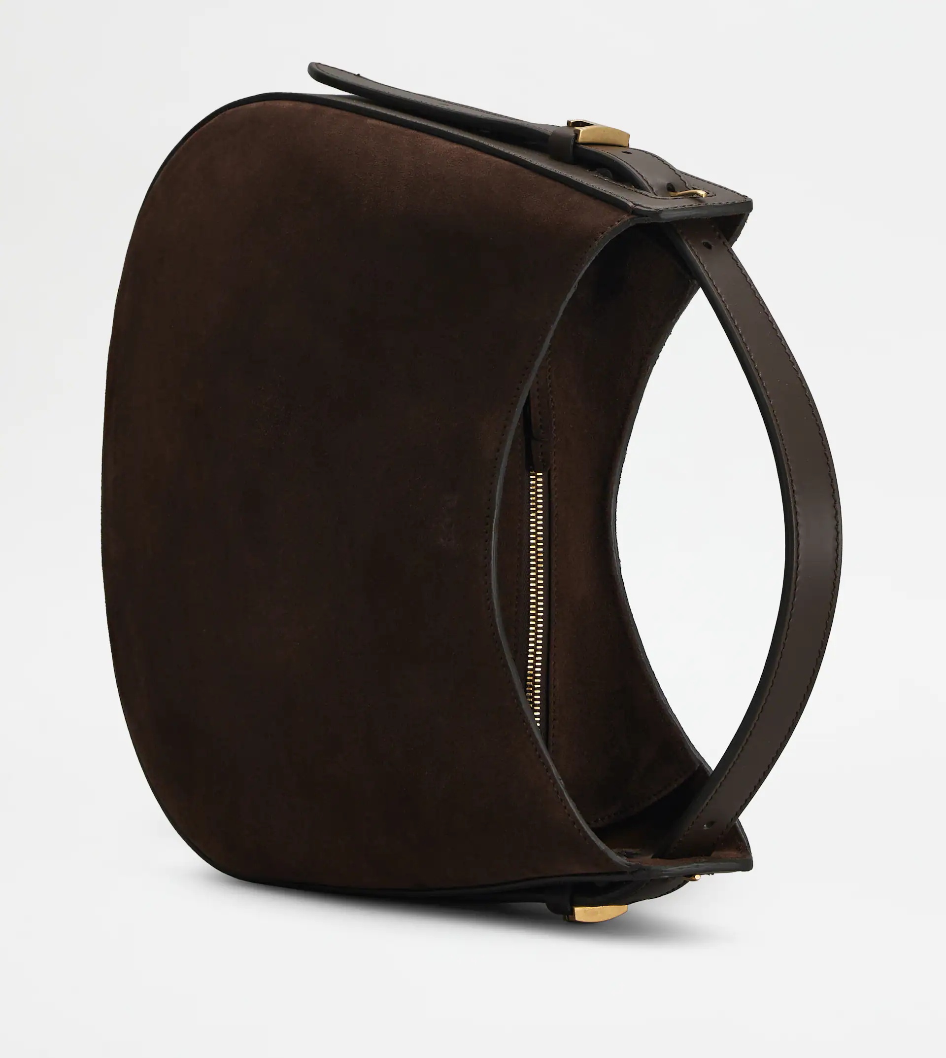 TOD'S OBOE BAG SMALL - BROWN 5