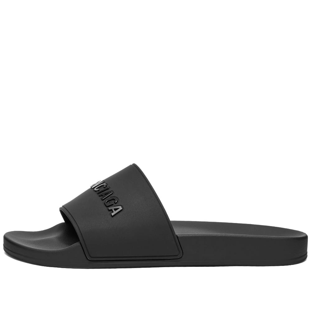 Balenciaga Tonal Logo Pool Slide - 2