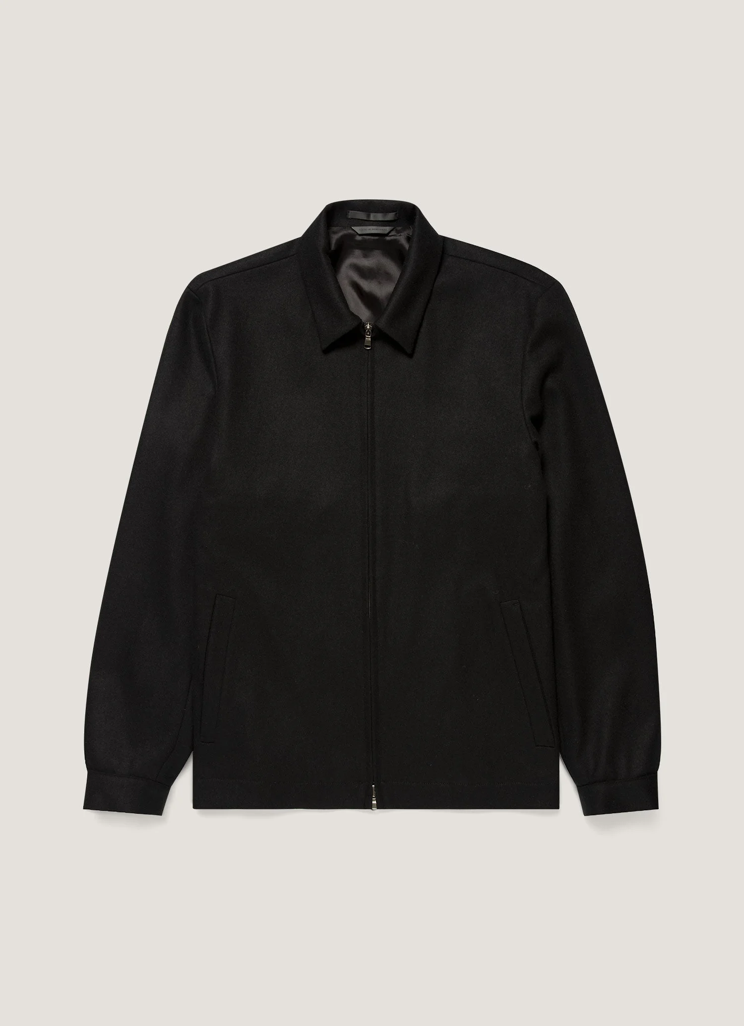Boiled Wool Harrington Jacket - 1