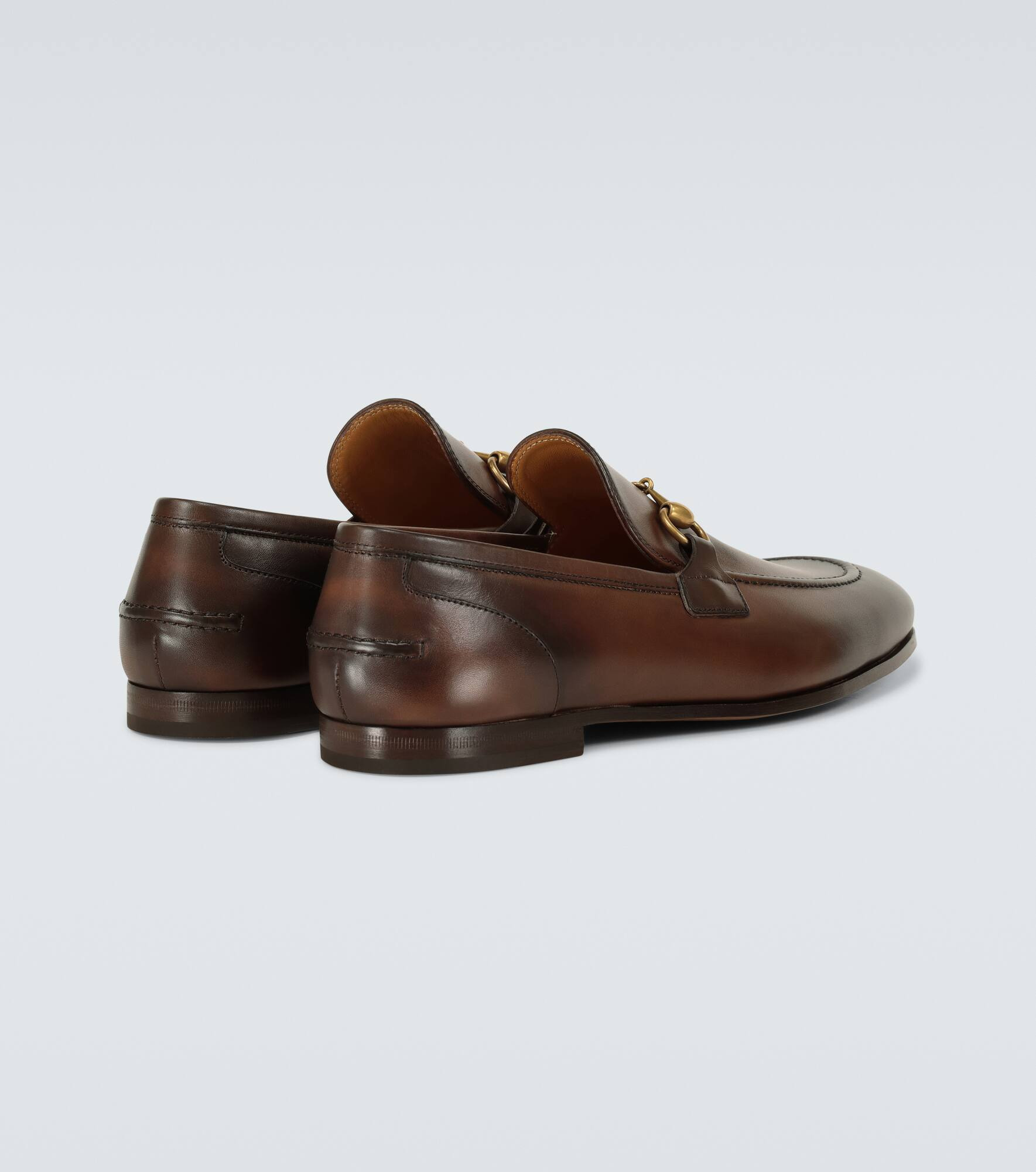 Gucci Jordaan leather loafers - 4
