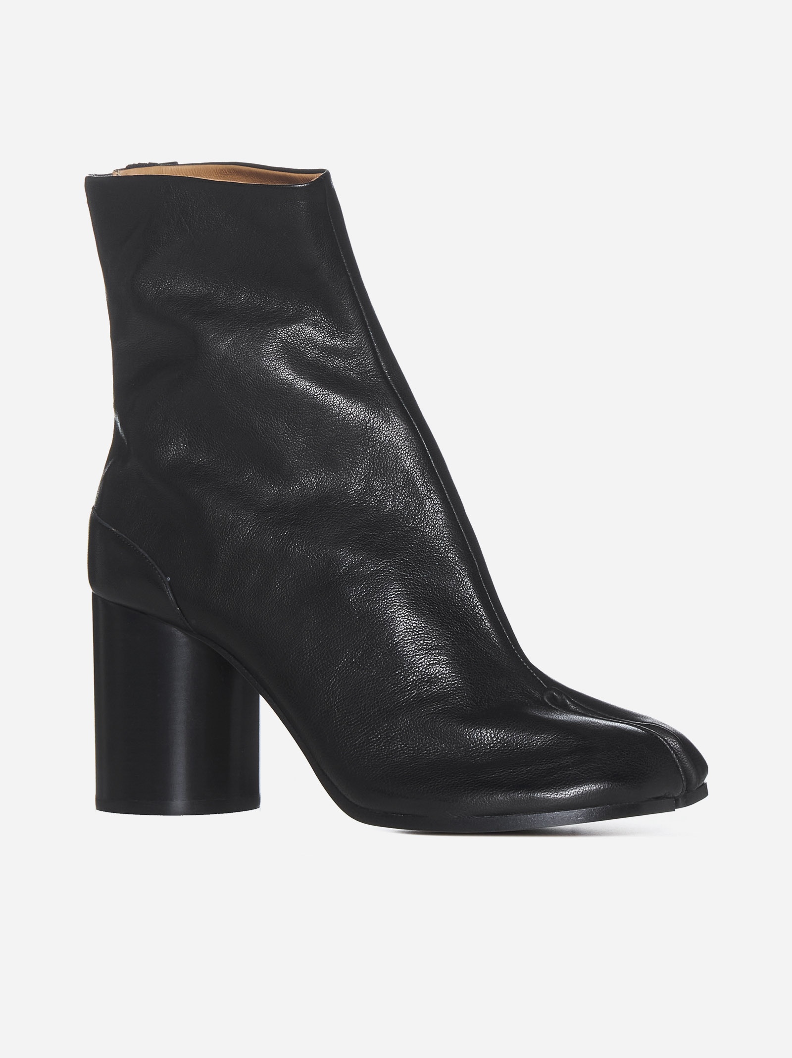 Tabi leather ankle boots - 2