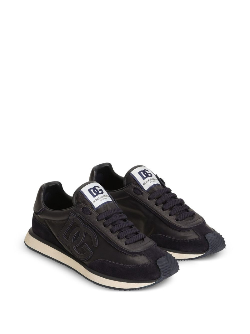 Dolce & Gabbana logo-patch sneakers outlook