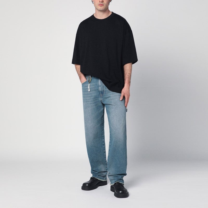 BLUE WASHED-OUT JOHN JEANS - 2