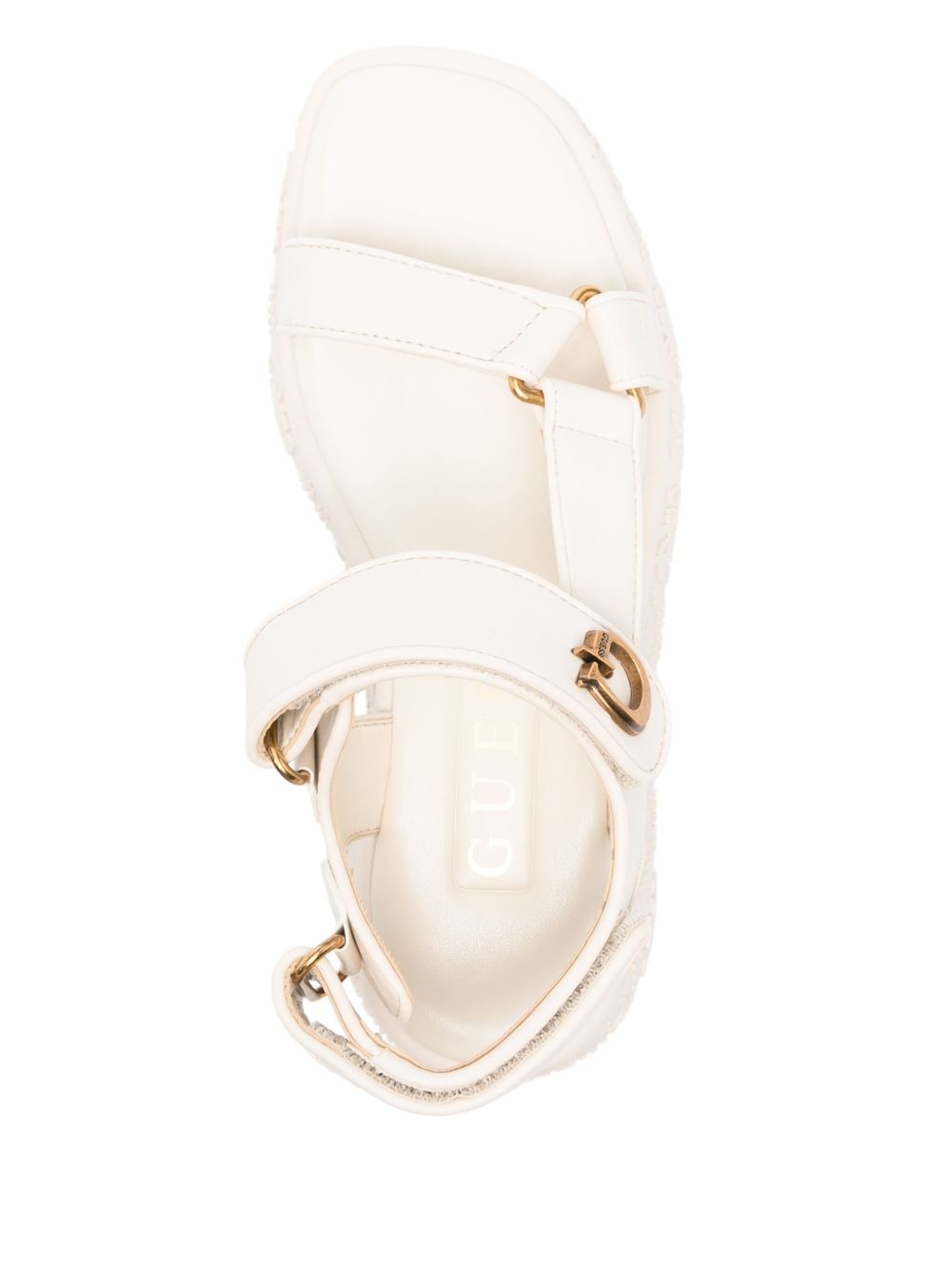crystal-embellished sandals - 4