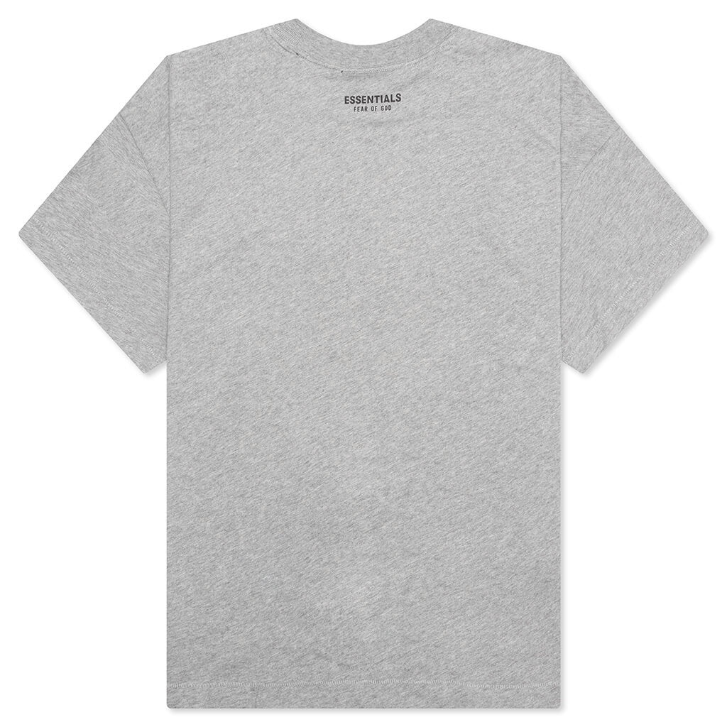 3-PACK ESSENTIAL TEE - DARK HEATHER - 2