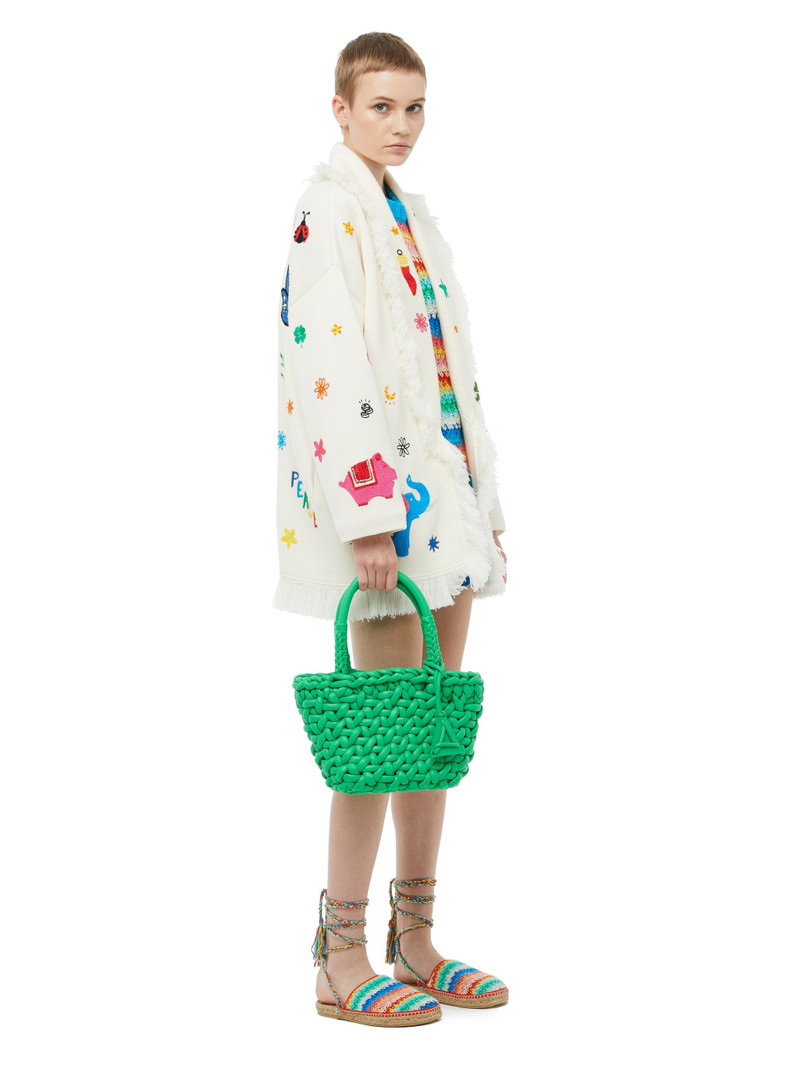 Alanui Icon Leather Medium Tote outlook
