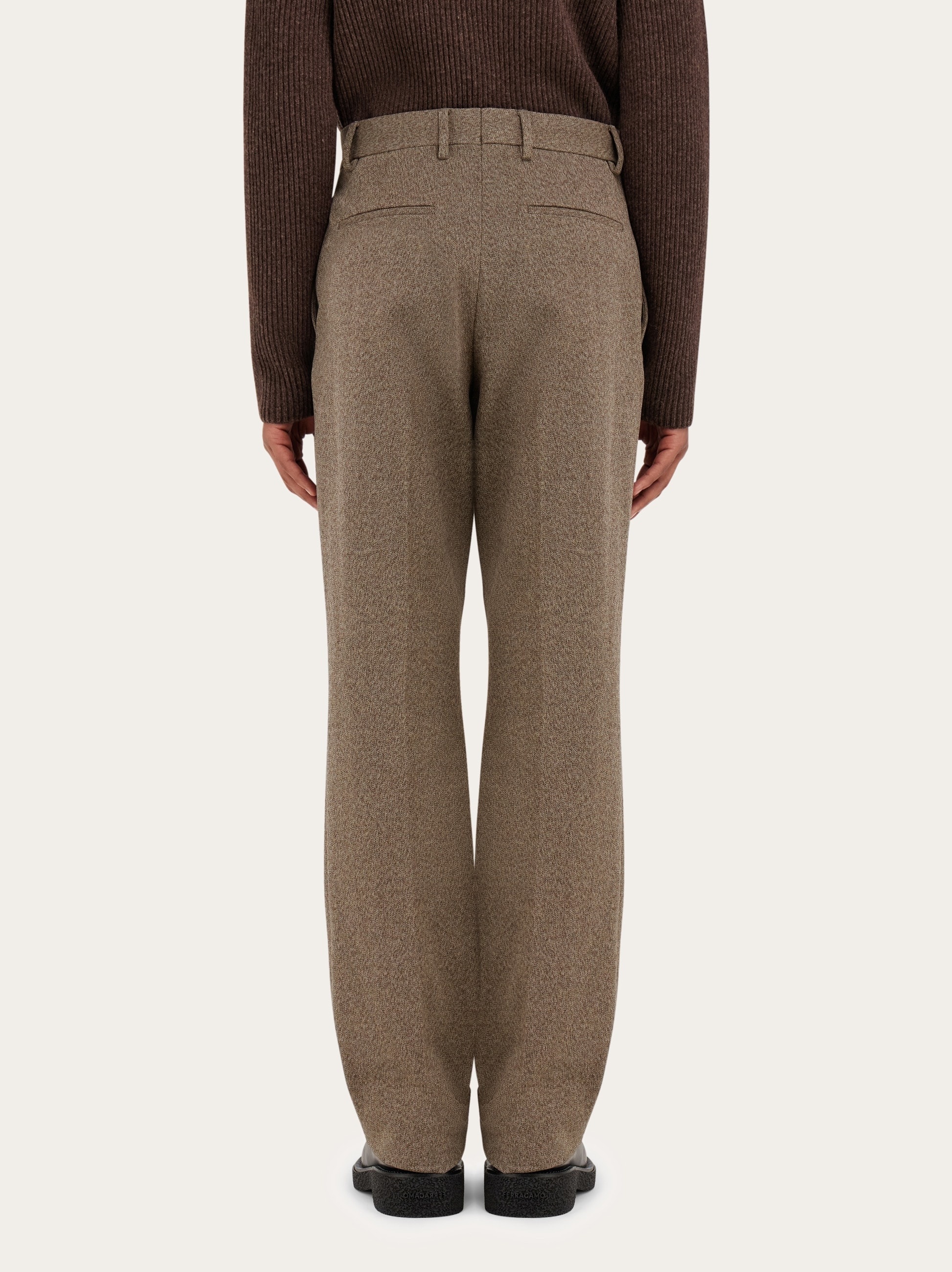 Flat front trouser - 4