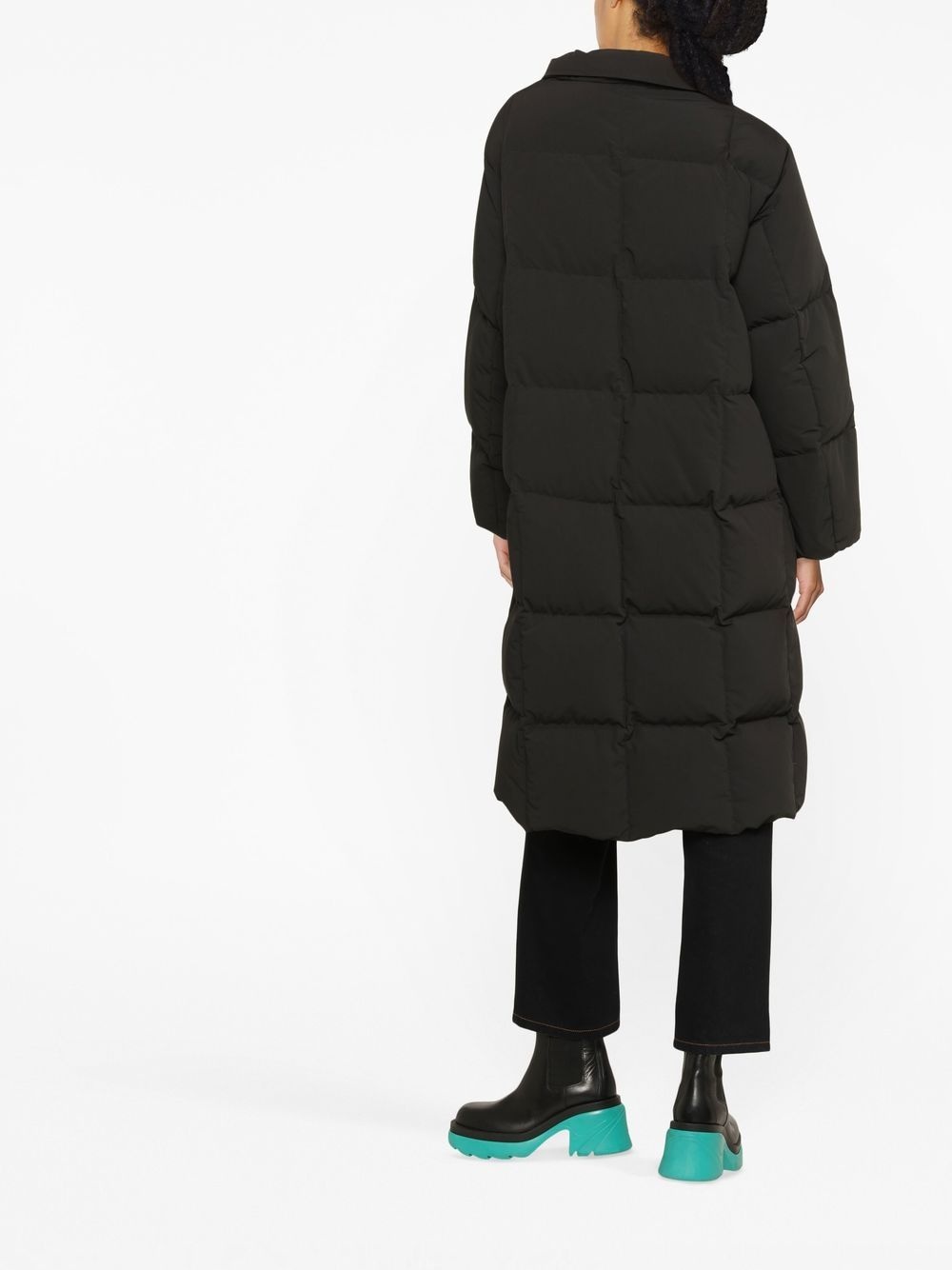 oversize padded parka coat - 4