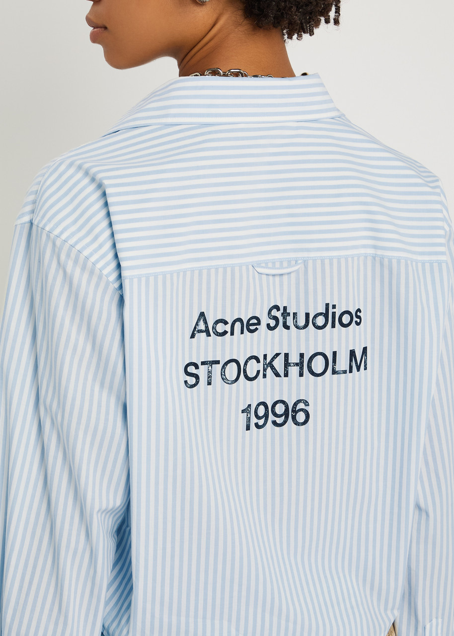 Acne Studios Striped Cotton Shirt - 5