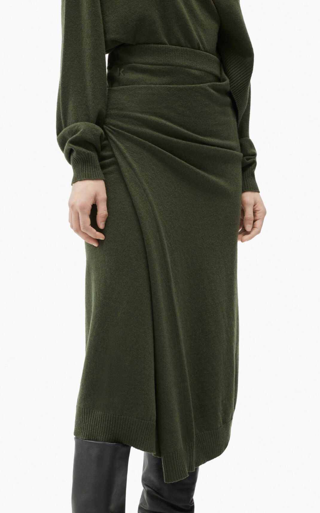Wrap mini skirt - 4