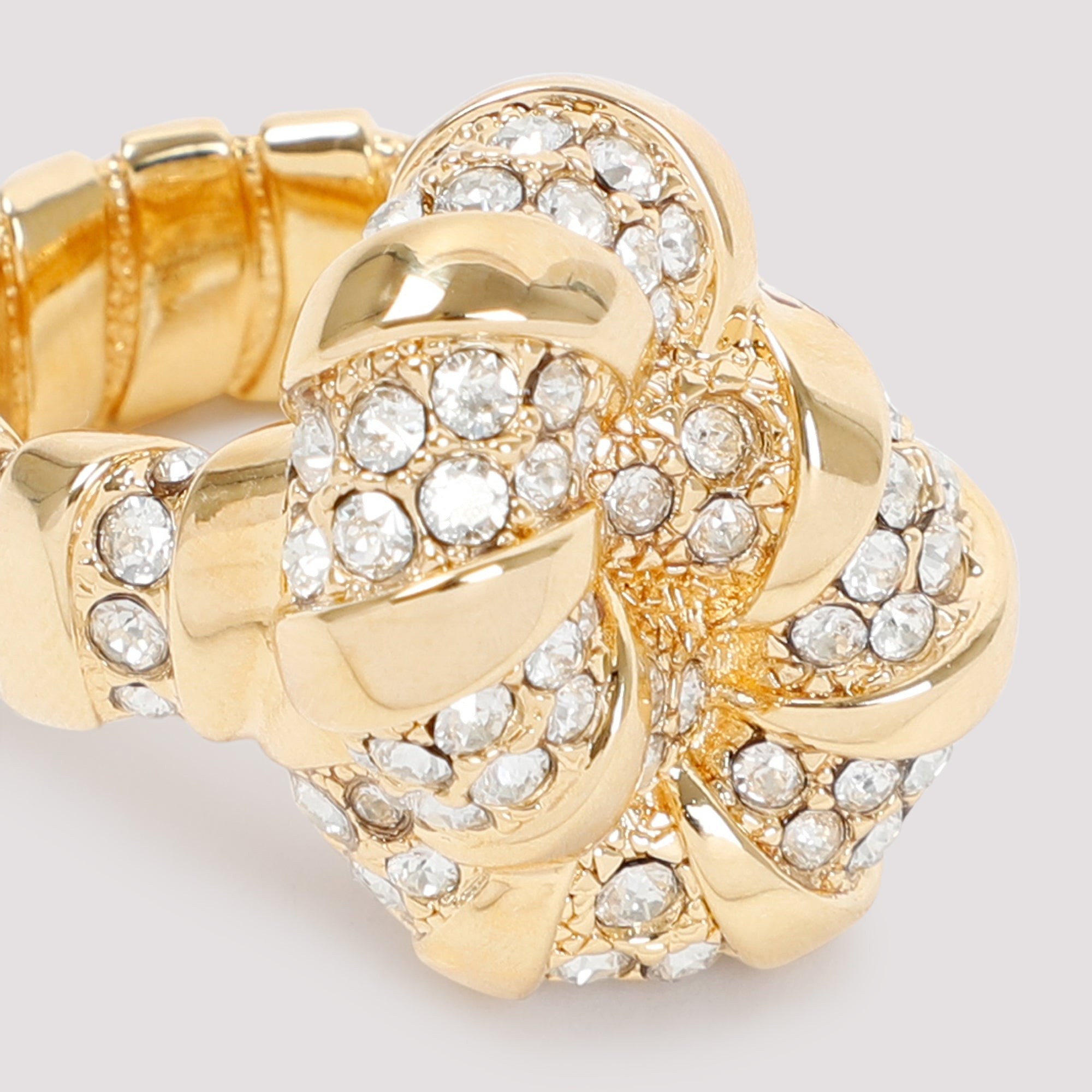 Lanvin Rhinestone Melodie Ring Women - 3