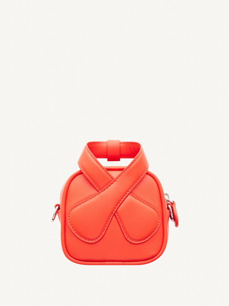 courrèges MINI LOOP LEATHER BAG outlook